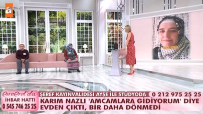 Esra Erol'da Şeref Okul kimdir? Eşi Nazlı Okul nerede? 'Amcamlara gidiyorum' deyip kayboldu!