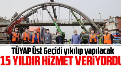 TÜYAP Üst Geçidi yıkılıp yapılacak