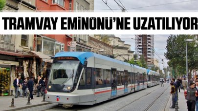 Unkapanı kavşağı yenileniyor, tramvay Eminönü'ne uzatılıyor