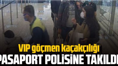 İstanbul Havalimanı'nda 'VIP göçmen kaçakçılığı' pasaport polisine takıldı: 3 gözaltı