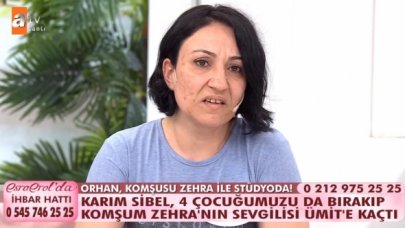 Esra Erol'da Orhan Küçükşahinoğlu ve Zehra kimdir? Sibel ve Ümit Paslı birbirlerine kaçtı!