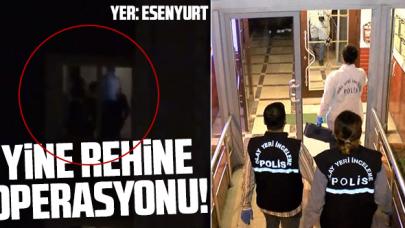 Esenyurt'ta yine rehine operasyonu! Kapıyı kırarak kurtardılar