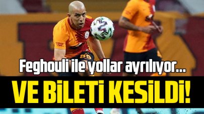 Galatasaray'da Feghouli ile yollar ayrılıyor