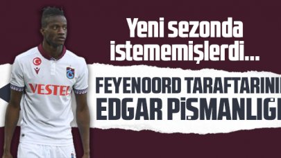 Feyenoord taraftarının Edgar Ie pişmanlığı! Sezon başında istememişlerdi...