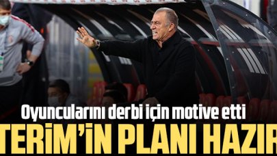 Fatih Terim'in derbi planı hazır