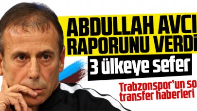 11 Mayıs Salı Trabzonspor transfer haberleri... İspanya, İtalya ve İngiltere seferleri!