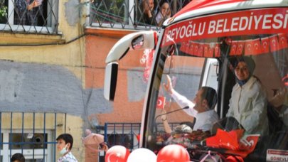 Beyoğlu'nda bayram coşkusu