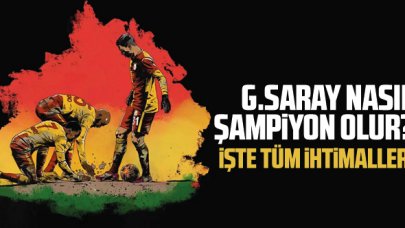 Galatasaray nasıl şampiyon olur? Galatasaray'a şampiyonluk için kaç gol lazım