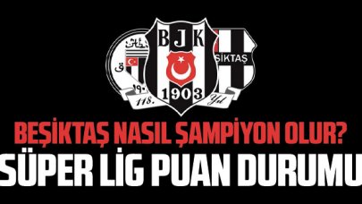 Beşiktaş nasıl şampiyon olur? Kazanması da yetmiyor... Süper Lig puan durumu