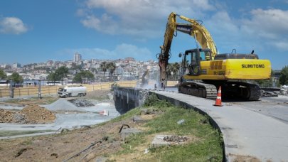 Unkapanı yıkılıyor