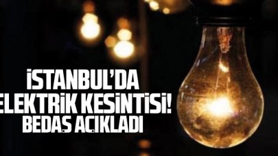 19 Mayıs Çarşamba İstanbul'da su kesintisi! Elektrik neden yok ve ne zaman gelecek?