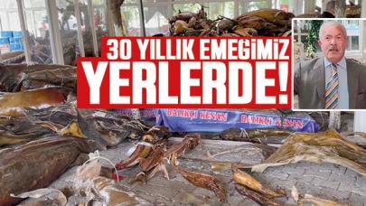 Balıkçı Kenan: 30 yıllık emeğimiz yerlerde