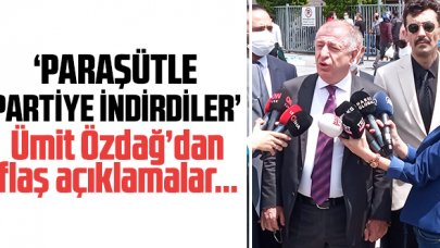 Paraşütle partiye indirdiler!