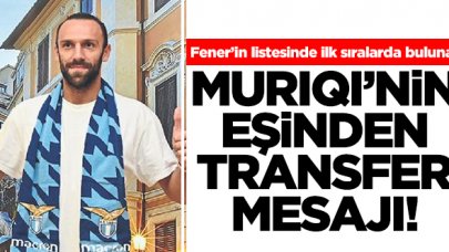 Muriç’in eşinden transfer mesajı!