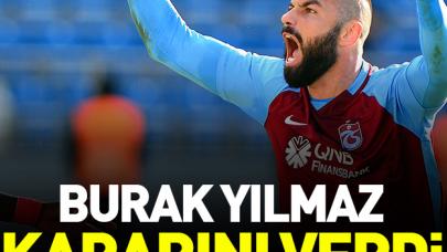 Burak Yılmaz Trabzonspor'da kalacak mı? Cevabı kendisi verdi