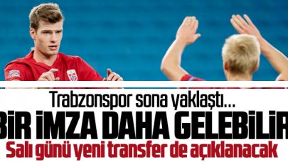 Trabzonspor transferde sona yaklaştı! Bir imza daha gelebilir... Salı günü bir transfer daha açıklanacak