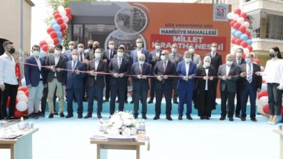 Kağıthane'de Millet Kıraathanesi açıldı