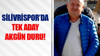 Silivrispor'da tek başkan adayı Akgün Duru