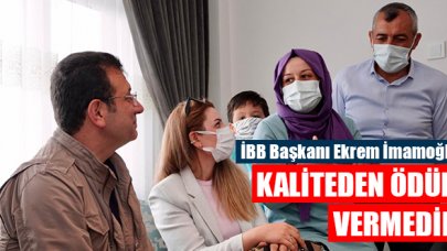 İBB Başkanı Ekrem İmamoğlu: Kaliteden asla ödün vermedik