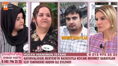 Esra Erol'da Hülya Kantar Karayılan kimdir? Mehmet Karayılan Elif adındaki kadınla mı evlendi