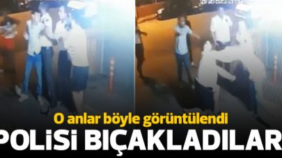 Kadıköy'de polisin bıçaklandığı olayın güvenlik kamerası görüntüleri ortaya çıktı