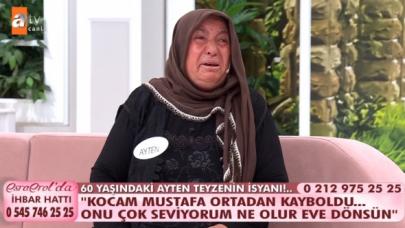 Esra Erol'da Ayten (Aytan) Korkmaz kimdir? 22 yaş küçük eşi Mustafa Korkmaz evden kaçtı!