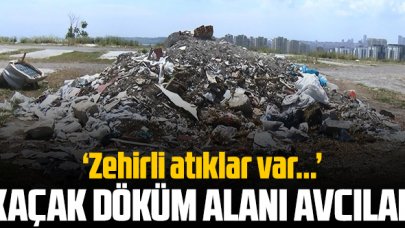 Kaçak döküm alanı Avcılar!