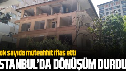 Dönüşüm durdu!