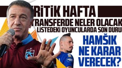 Trabzonspor'da kritik hafta! Yabancı kuralı transferi nasıl etkileyecek? Marek Hamšik ne karar verecek?