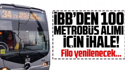 İstanbul Büyükşehir Belediyesi 100 metrobüs için ihaleye çıkıyor! 100 metrobüs ihalesi ne zaman?