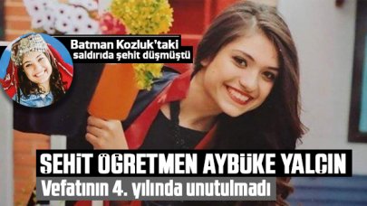 Şehit öğretmen  Aybüke Yalçın anılıyor Aybüke Yalçın kimdir 