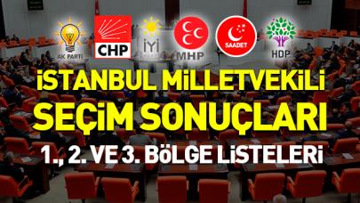 2018 İstanbul Milletvekili seçimlerini kim kazandı? Ak Parti, CHP, MHP ve İYİ Parti milletvekili listesi