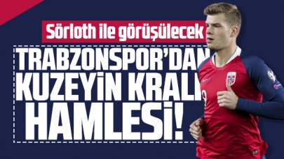 Trabzonspor'dan Sörloth hamlesi! Oyuncuyla görüşülecek