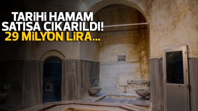 Horhor Hamamı 29 milyon liraya satışta!