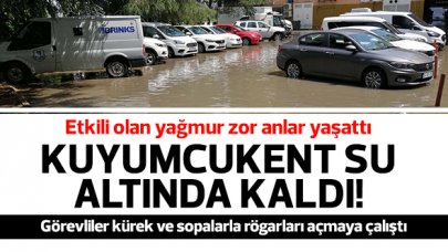 Kuyumcukent su altında kaldı