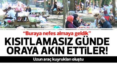 Buraya nefes almaya geldik!