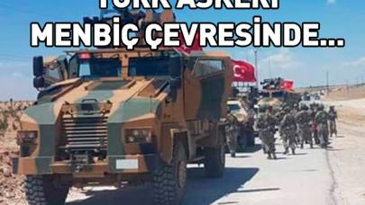 Türk askeri Menbiç çevresinde