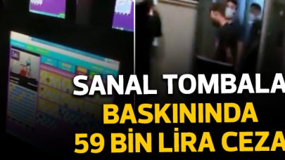 Avcılar'daki sanal tombala baskınında 59 bin lira ceza