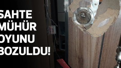 Sahte mühür oyununu polis bozdu!