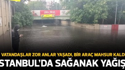 Meteoroloji'nin uyarısının ardından İstanbul'da kuvvetli yağmur