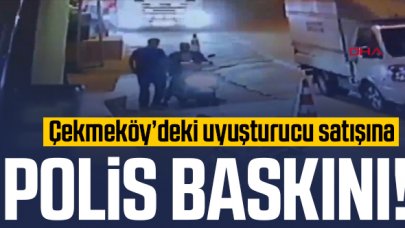 Çekmeköy'deki uyuşturucu satışına polis baskını: 2 gözaltı