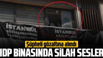 HDP Başkanlığı'nun bulunduğu binaya silahlı saldırı