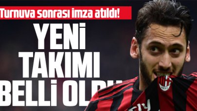 Hakan Çalhanoğlu Inter'de