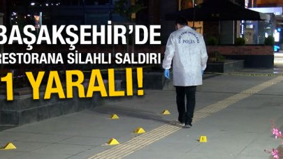 Başakşehir'de otomobille silahlı saldırı: 1 yaralı