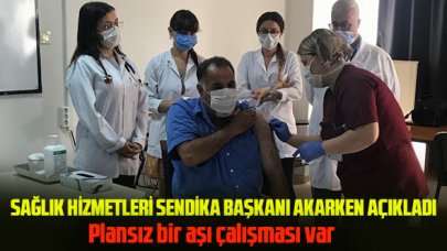 Özlem Tekin Akarken: Plansız bir aşı çalışması var