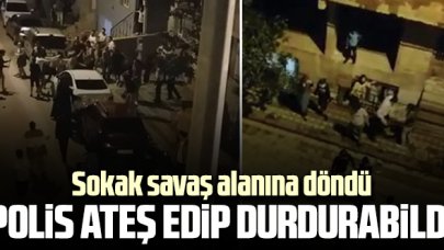 Sultangazi'de çocukların kacgası sonrası sokak savaş alanına döndü