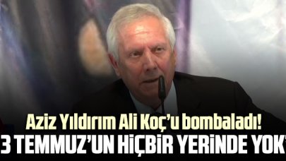 Aziz Yıldırım Ali Koç'u bombaladı: Seni bu seyirciyle göndereceğim, 3 Temmuz'un hiçbir yerinde yoksun