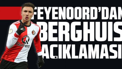 Feyenoord'dan Steven Berghuis açıklaması! Galatasaray ile adı geçiyordu...