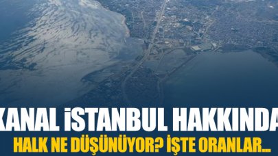 Halktan Kanal İstanbul'a onay çıkmadı!