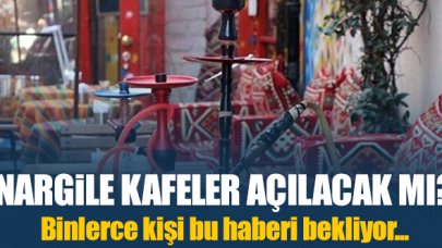 Nargile kafeler 1 Temmuz'da açılacak mı? Alınan son karar açıklandı